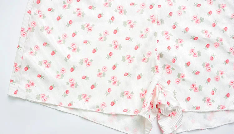דגם מאיה – רומפר רך בסגנון פרחוני ביתי