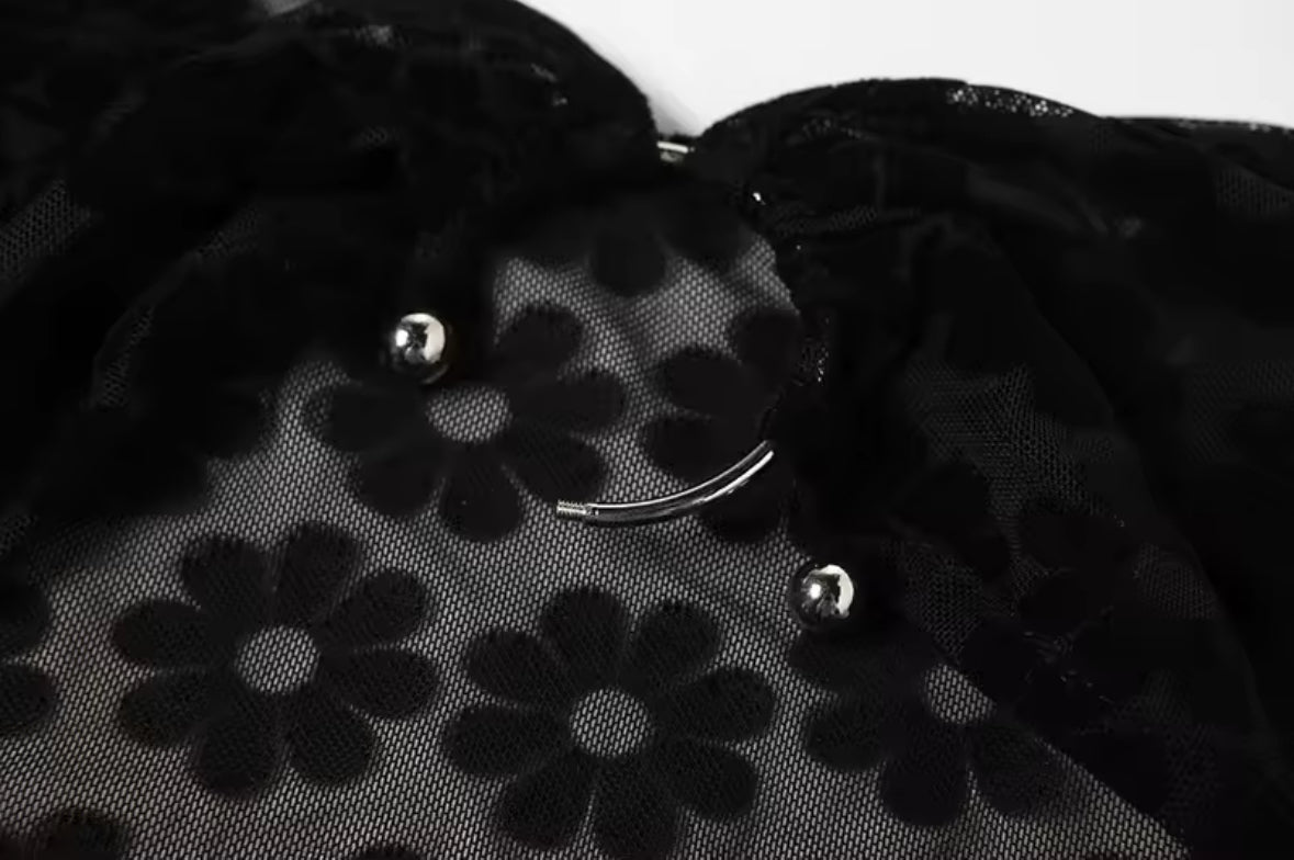 שמלת אדר – מקסי שחורה