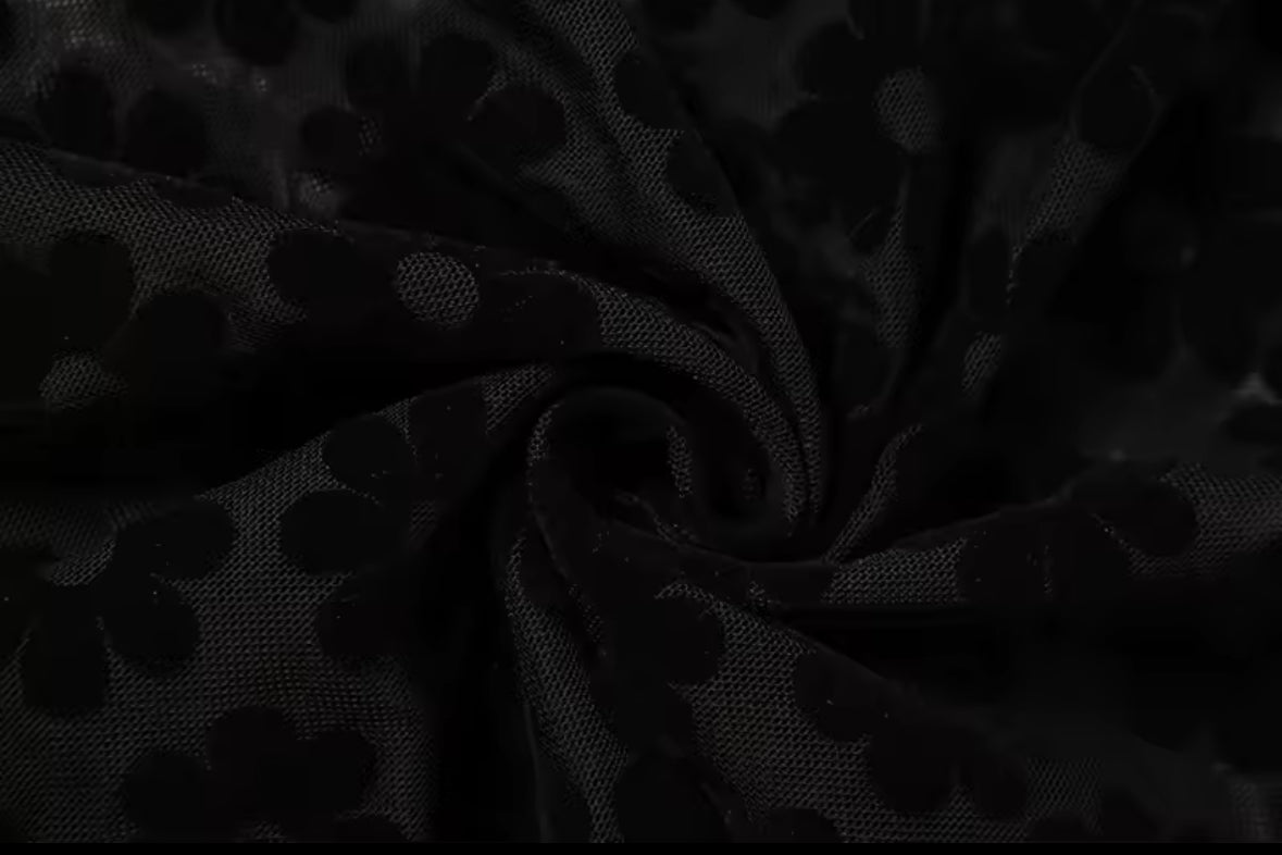 שמלת אדר – מקסי שחורה