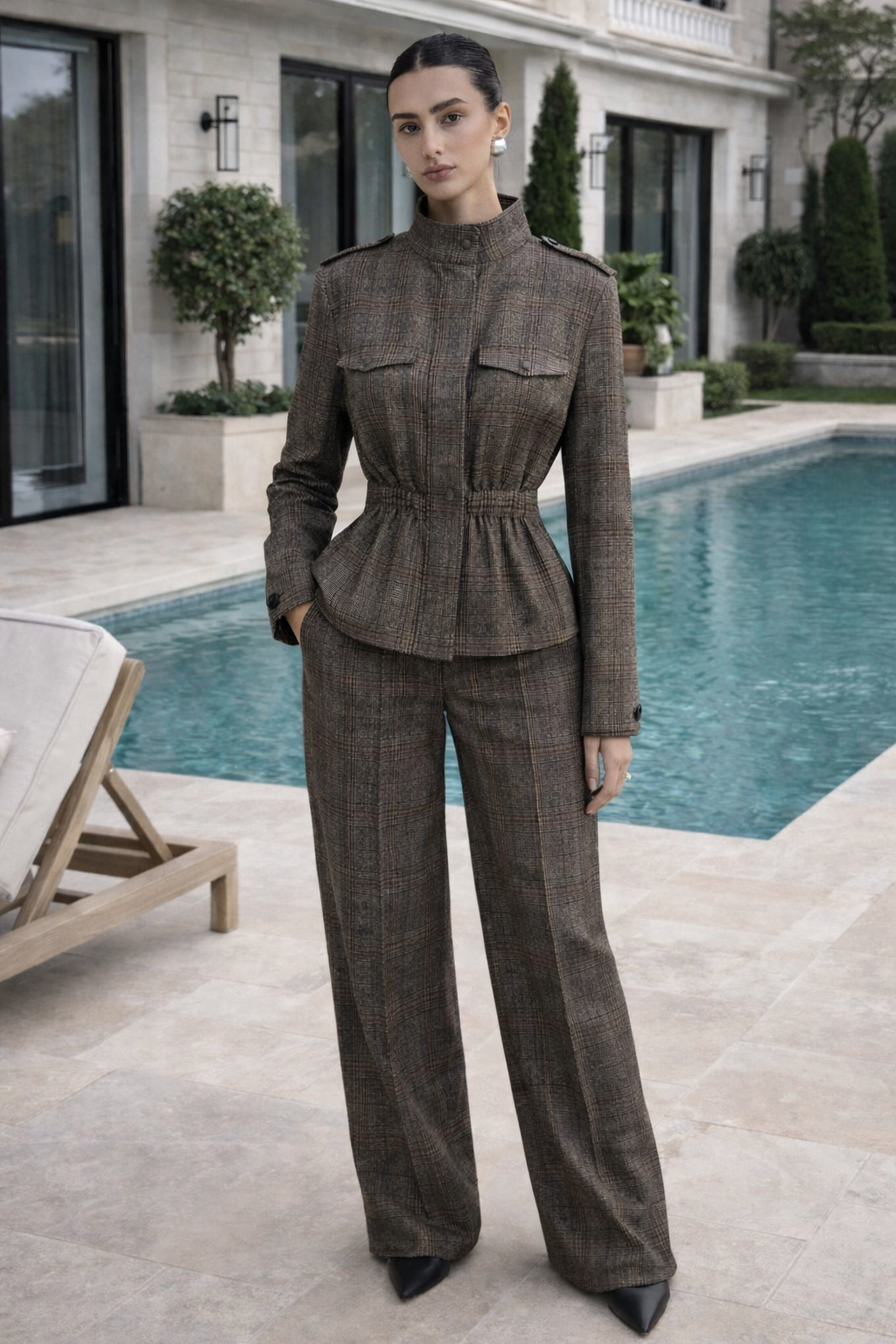 דגם מירי - סט מחויט לנשים עם נוכחות