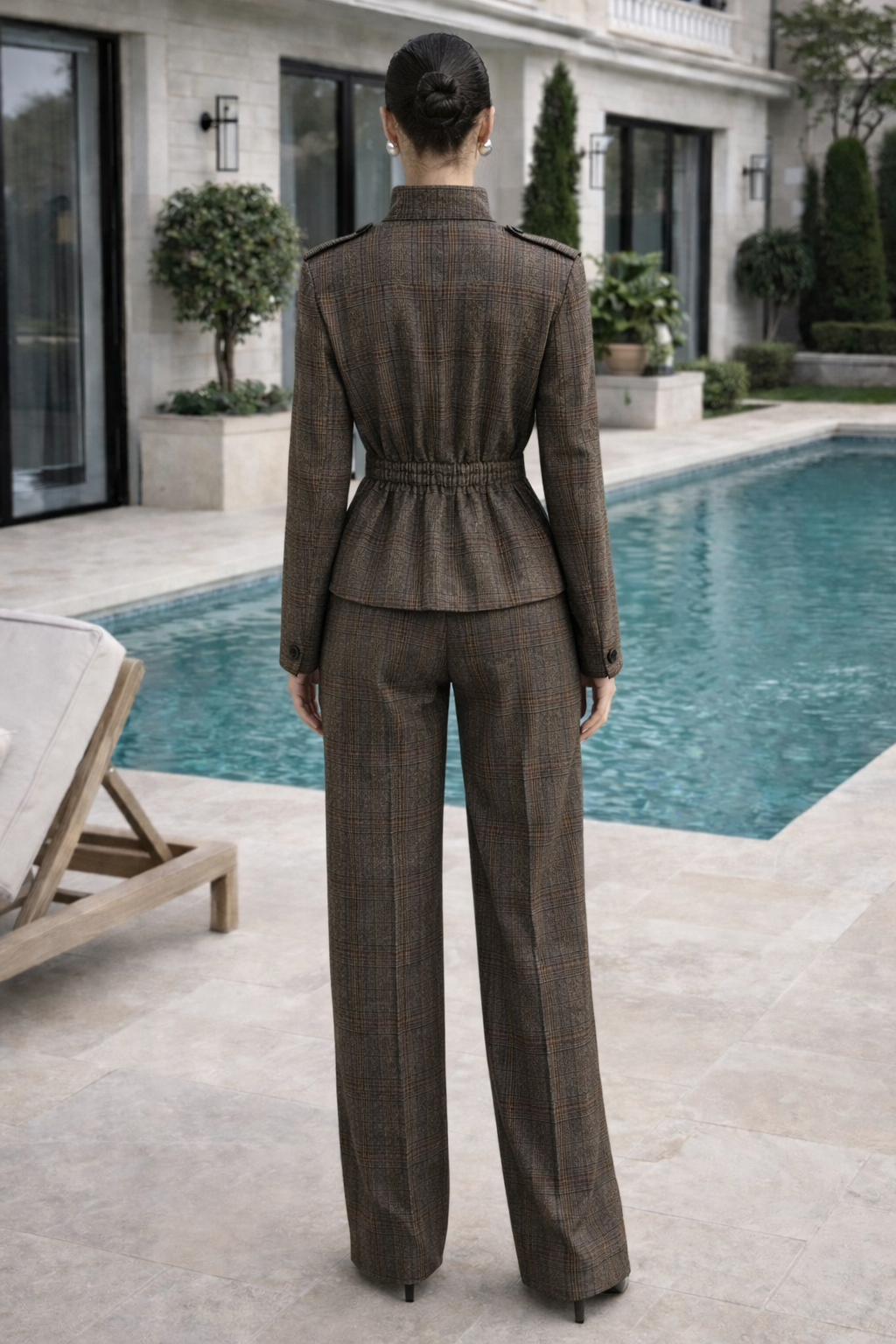 דגם מירי - סט מחויט לנשים עם נוכחות