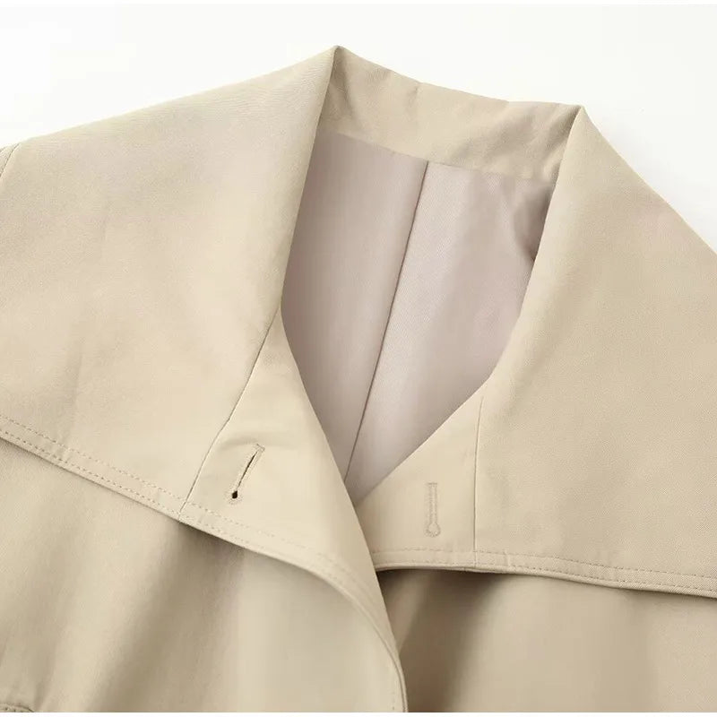 מעיל סמדר – טרנץ׳ קרופ