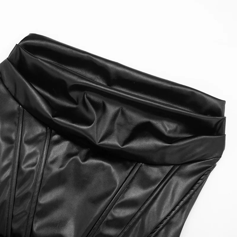 דגם ליעד – שמלת סטרפלס מבריקה ומחמיאה לערב