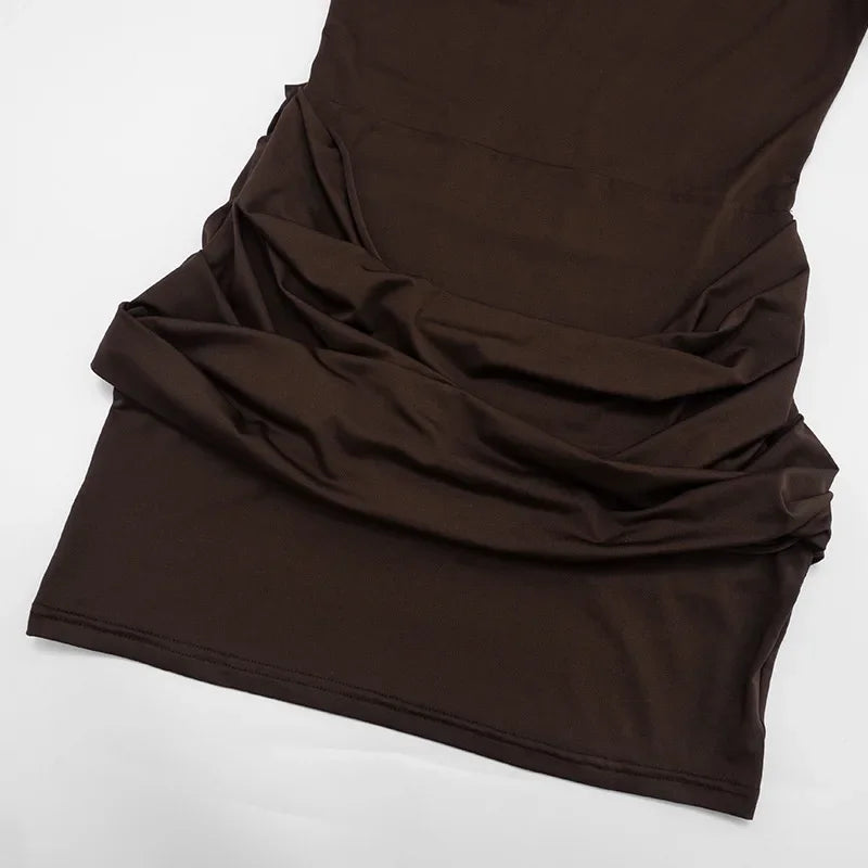 דגם רינת – שמלה מחטבת עם כיווצים