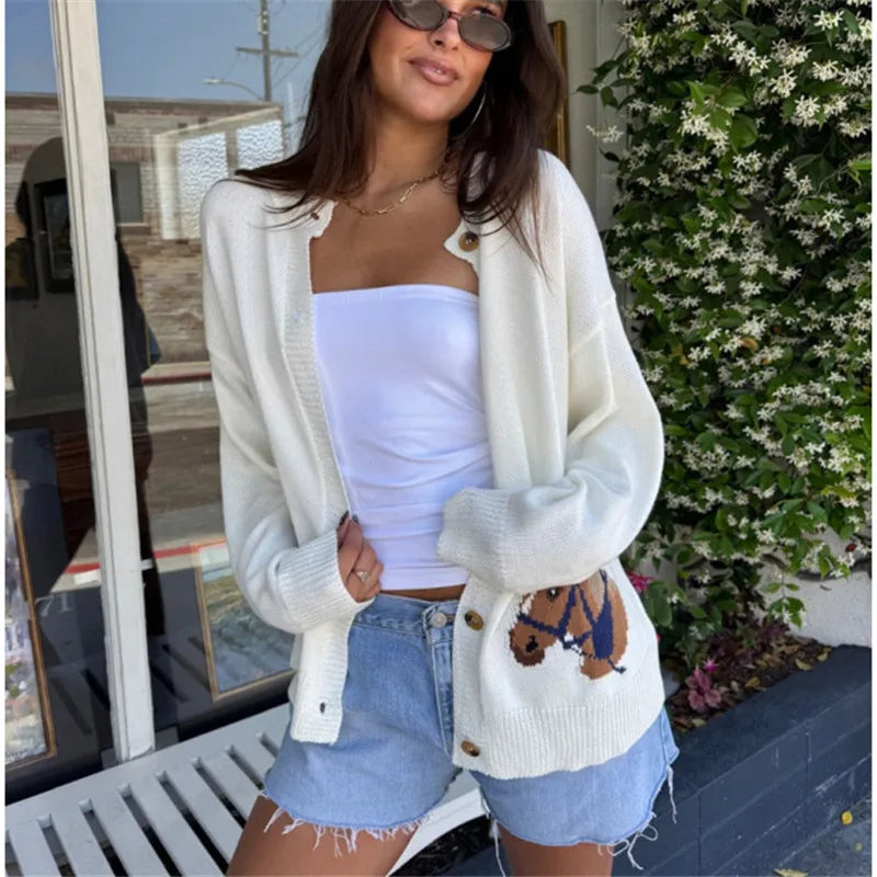 סוודר נטע – סריג פוני