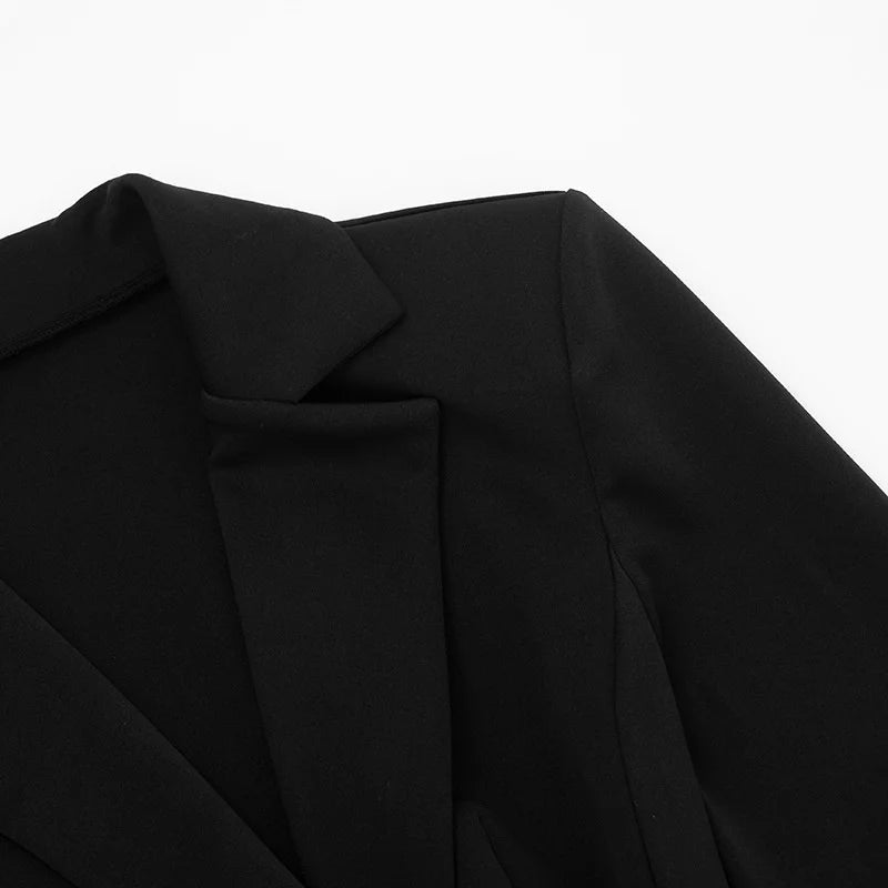 דגם טליה – שמלת בלייזר מיני בגזרה מחויטת