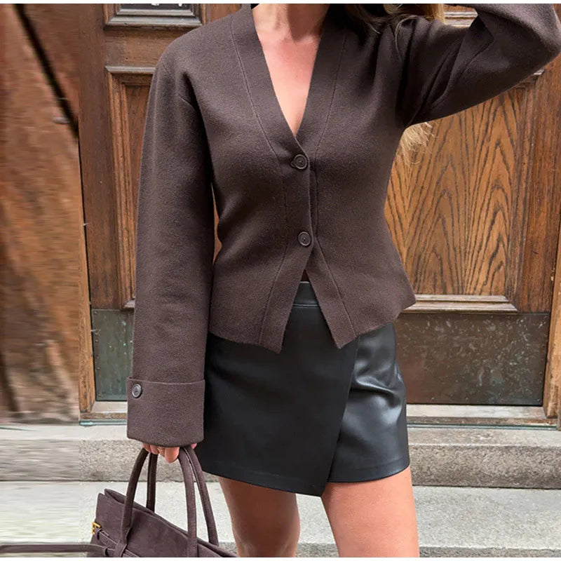 קרדיגן שירה – כפתורים קלאסי