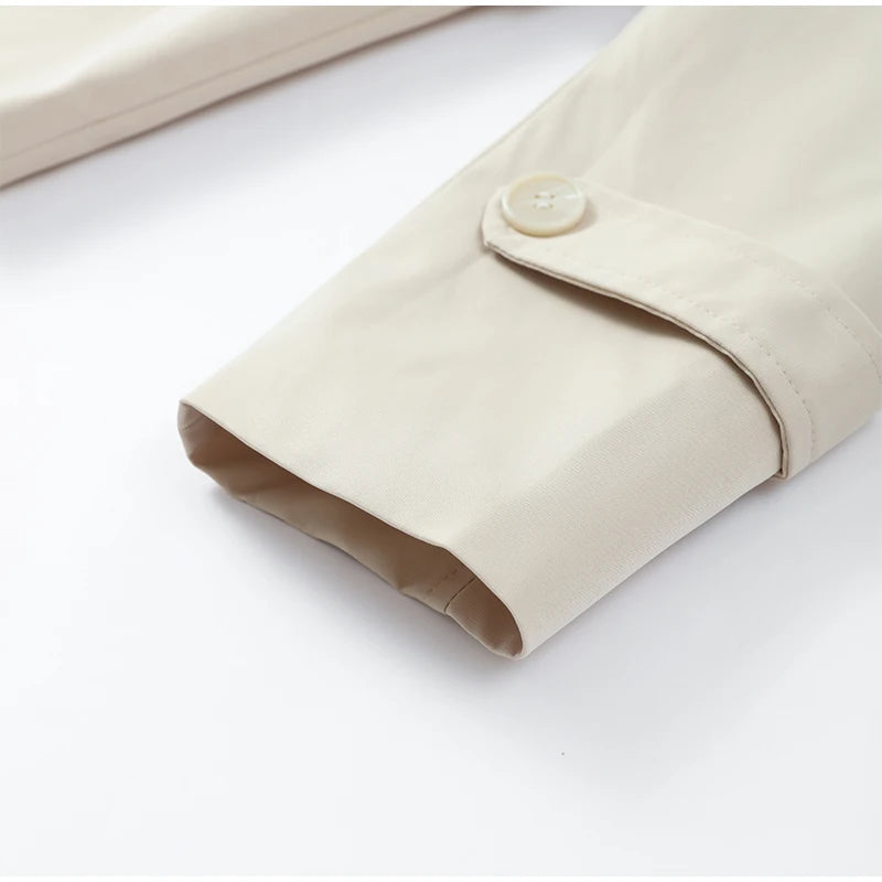 רונית מעיל קרופ קשירה - לוק מודרני