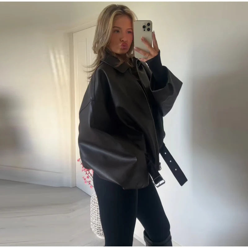 מעיל אוליב – סטריט לדר