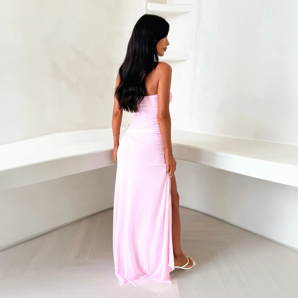 שמלת לילך – גב פתוח