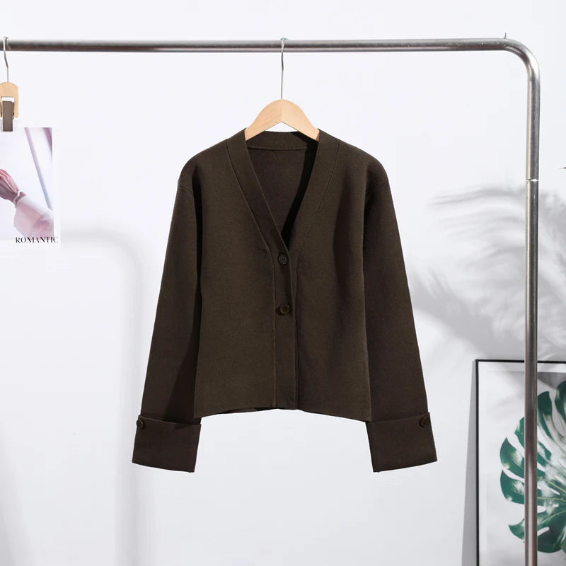 קרדיגן שירה – כפתורים קלאסי