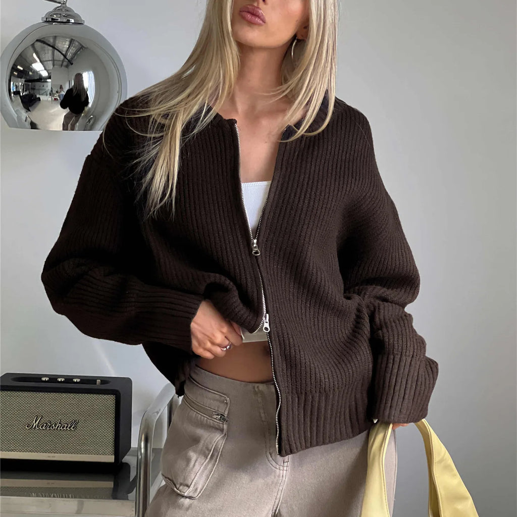 ג׳קט מיה – רוכסן קדמי