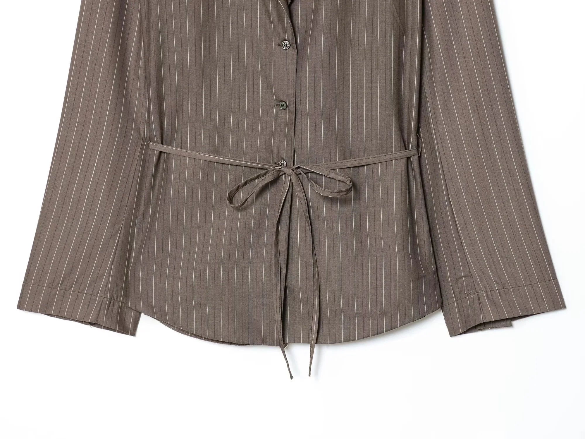 סט הילה - פסים חומים