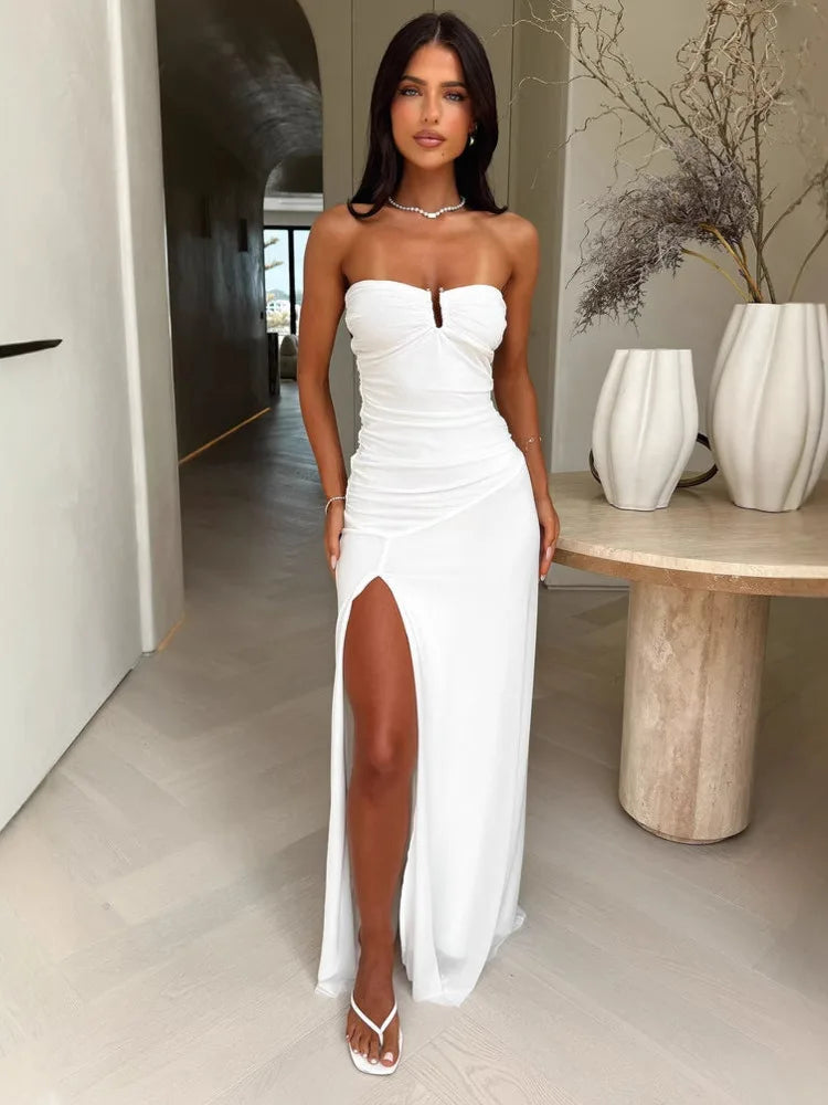 שמלת לילך – גב פתוח