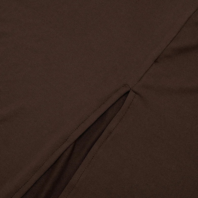 דגם אבישג -מקסי שסעים מפוצלים ללא שרוולים