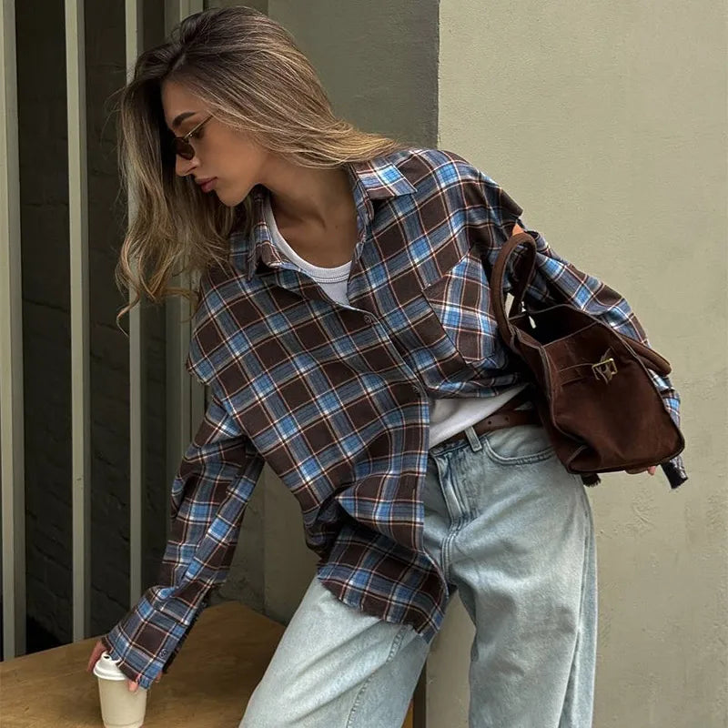 סט שני חלקים רוני – בלייזר משובץ