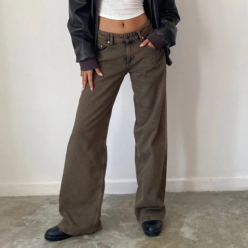 Y2K ג׳ינס קים – באגי בסגנון