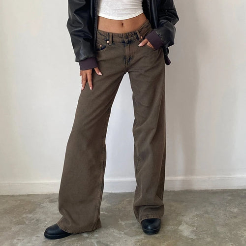 Y2K ג׳ינס קים – באגי בסגנון