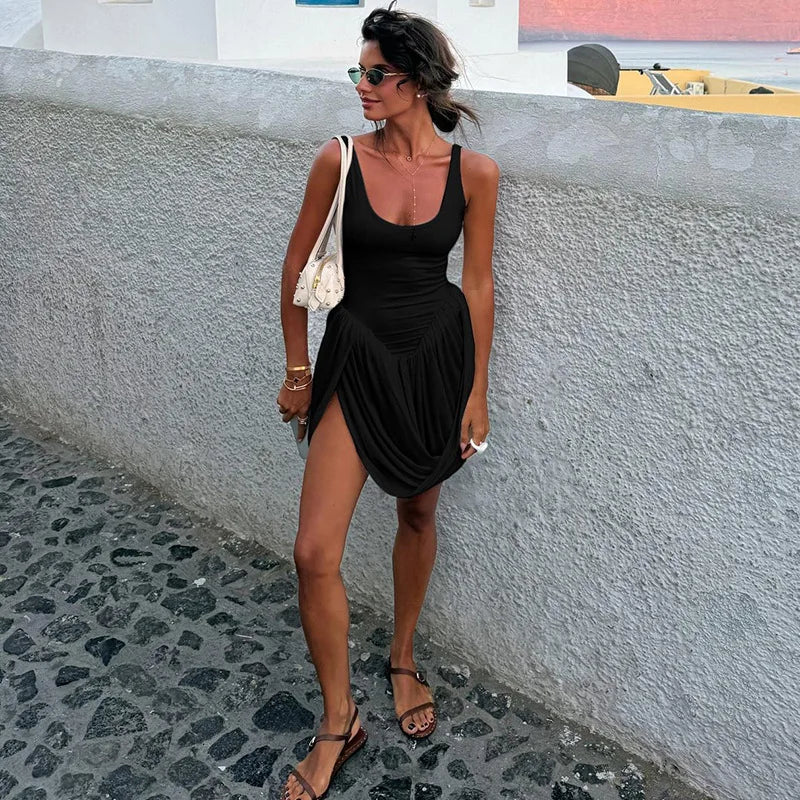 שמלת אלינור – מיני נשפכת