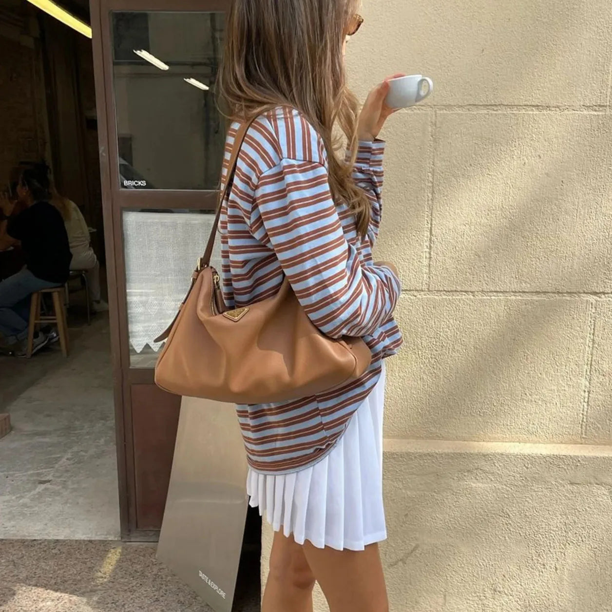 חולצת סתיו – פסים רטרו