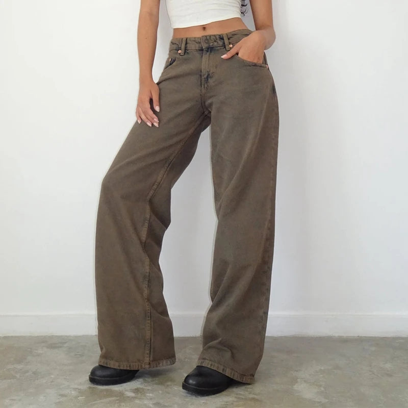 Y2K ג׳ינס קים – באגי בסגנון