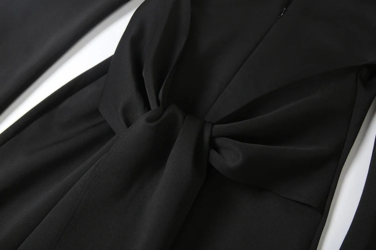 דגם מור - שמלת מקסי בסגנון חליפה מודרנית