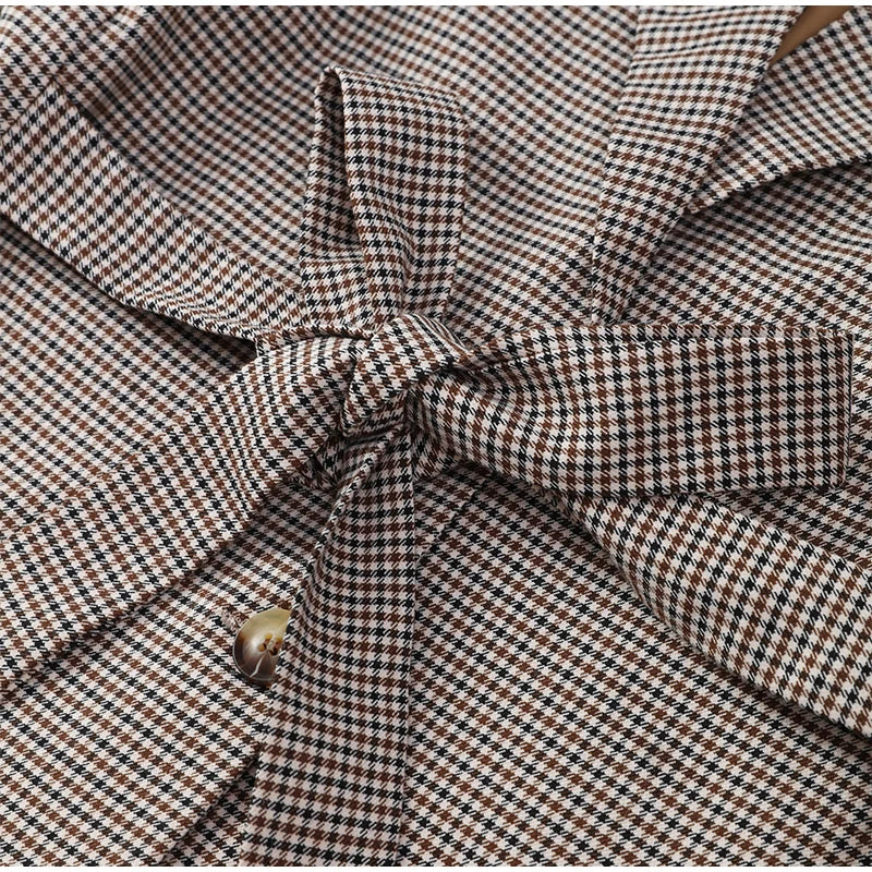 סט שני חלקים רוני – בלייזר משובץ