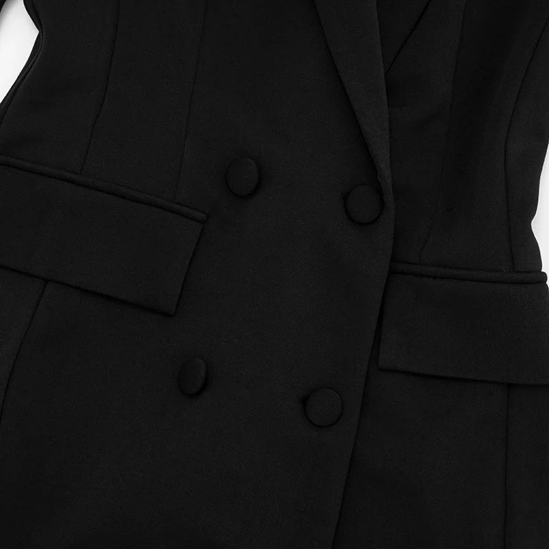 דגם טליה – שמלת בלייזר מיני בגזרה מחויטת