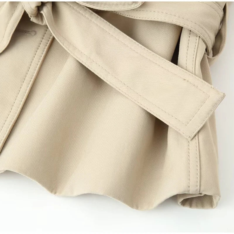 מעיל סמדר – טרנץ׳ קרופ