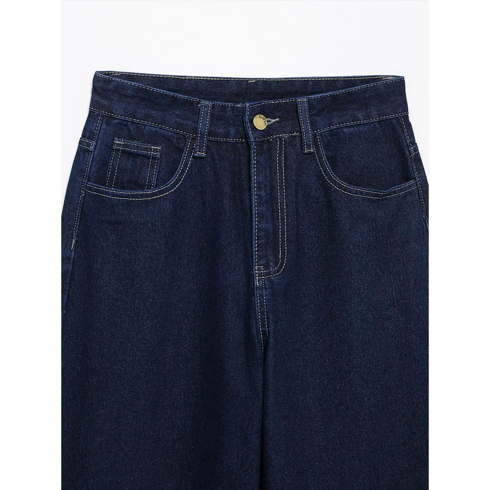 סט לורי - סט ג'ינס קשירה כהה